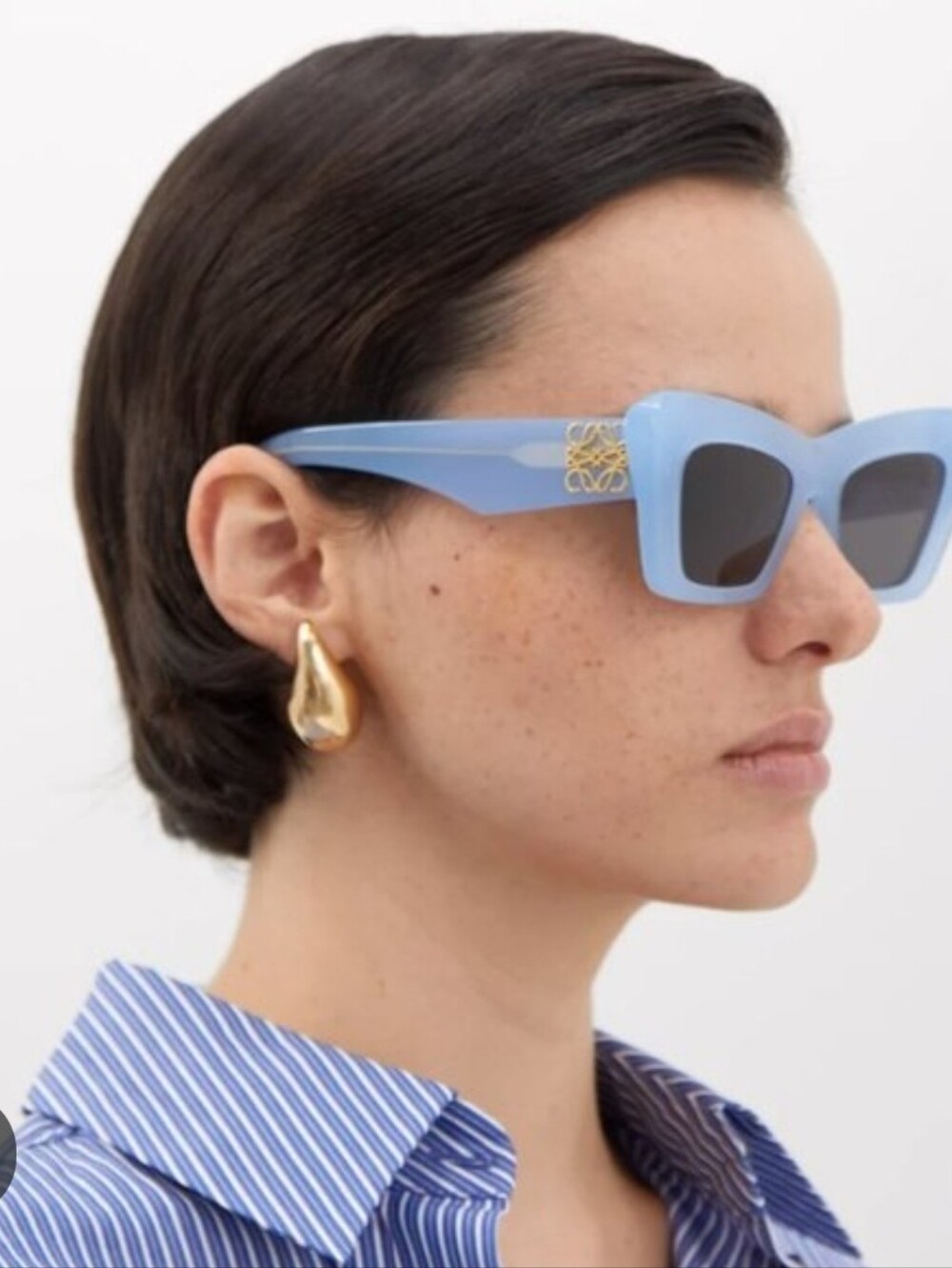Loewe Lavender Blue Cat-Eye Sunglasses